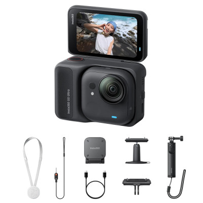 Екшн-камера Insta360 GO Ultra Creator Bundle (Midnight Black) (6977644765241) Екшн-камера Insta360 GO Ultra Creator Bundle (Midnight Black) (6977644765241)