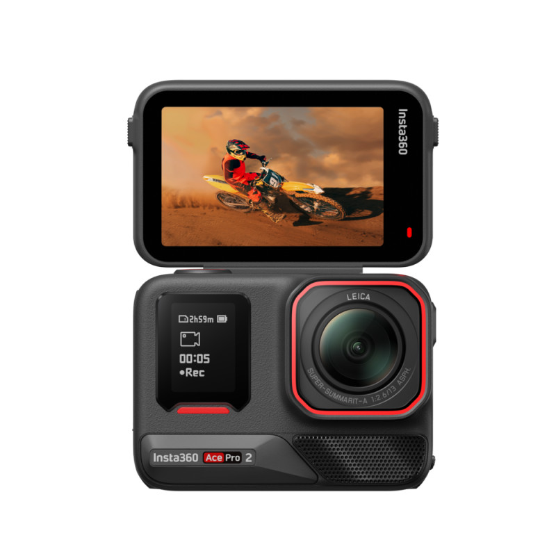 Екшн-камера Insta360 Ace Pro 2 Dual Battery Bundle  (Black) (6977644760888)