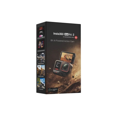 Екшн-камера Insta360 Ace Pro 2 Dual Battery Bundle (Black) (6977644760888) Екшн-камера Insta360 Ace Pro 2 Dual Battery Bundle (Black) (6977644760888)