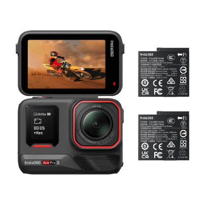 Екшн-камера Insta360 Ace Pro 2 Dual Battery Bundle (Black) (6977644760888) Екшн-камера Insta360 Ace Pro 2 Dual Battery Bundle (Black) (6977644760888)