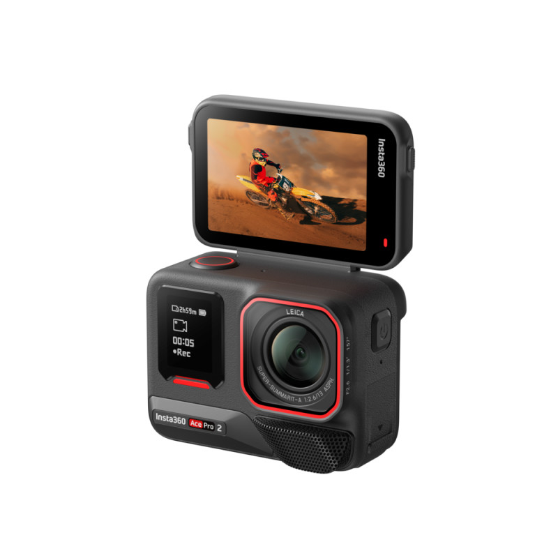 Екшн-камера Insta360 Ace Pro 2 Dual Battery Bundle  (Black) (6977644760888)