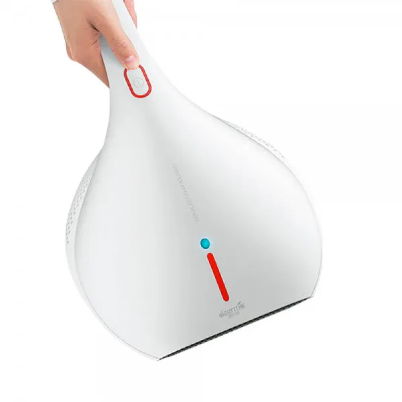 Ручний пилосос Xiaomi DEERMA Mites Vacuum Cleaner White + (перехідник на EU розетку) (CM800)
