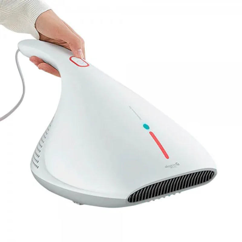 Ручний пилосос Xiaomi DEERMA Mites Vacuum Cleaner White + (перехідник на EU розетку) (CM800)