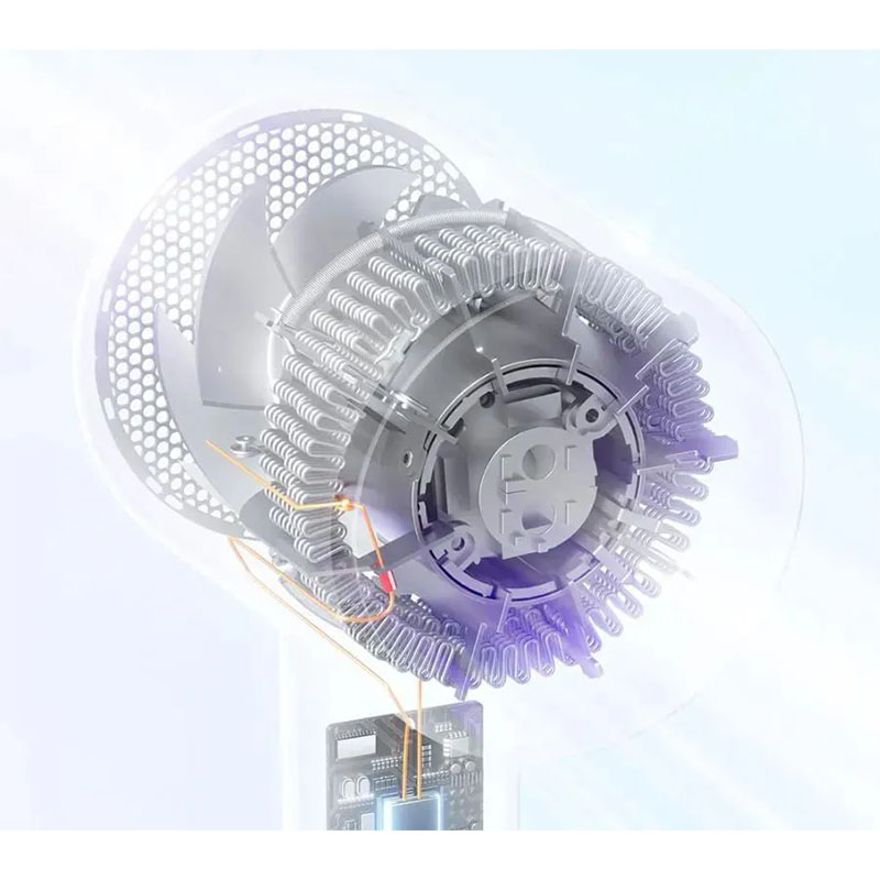 Фен Xiaomi Mijia Negative Ion Hair Dryer H301 Purple + (перехідник на EU розетку) (CMJ03ZHMV)