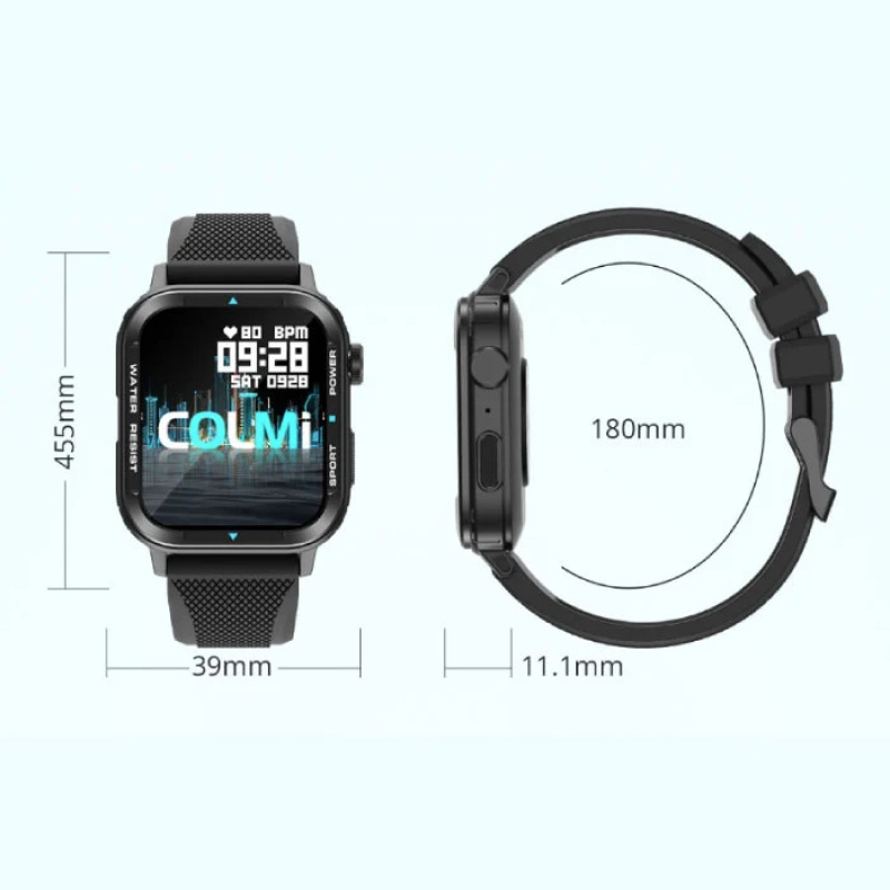 Смарт-годинник Colmi M41 Black (COLM41B)