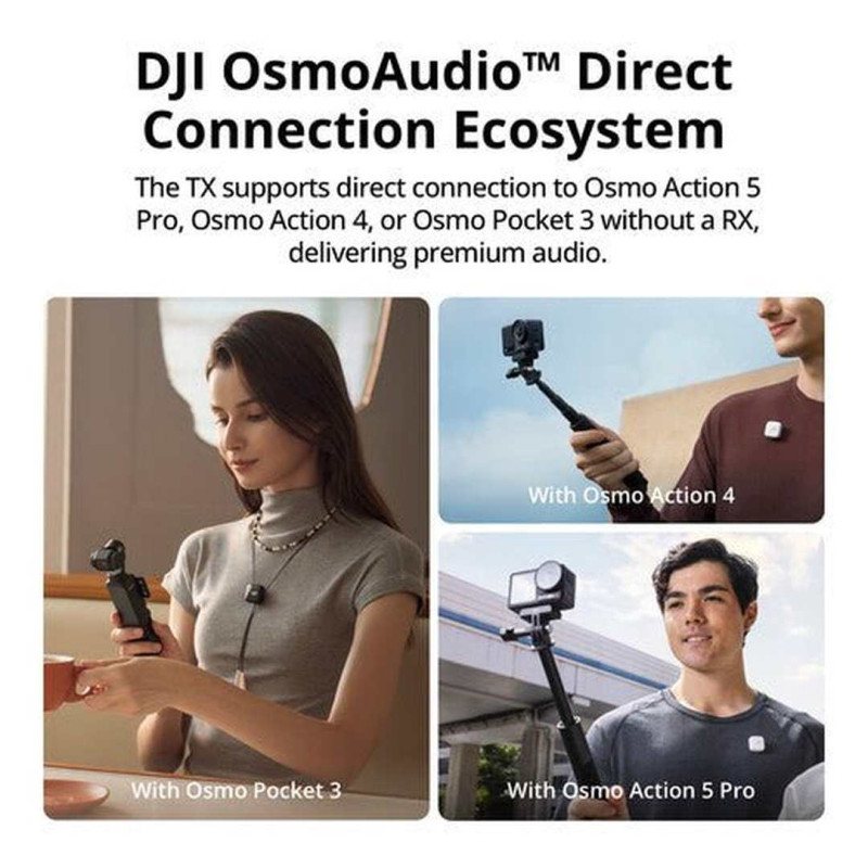 Бездротова мікрофонна система DJI Mic Mini (1TX +1RX) (CP.RN.00000432.01)