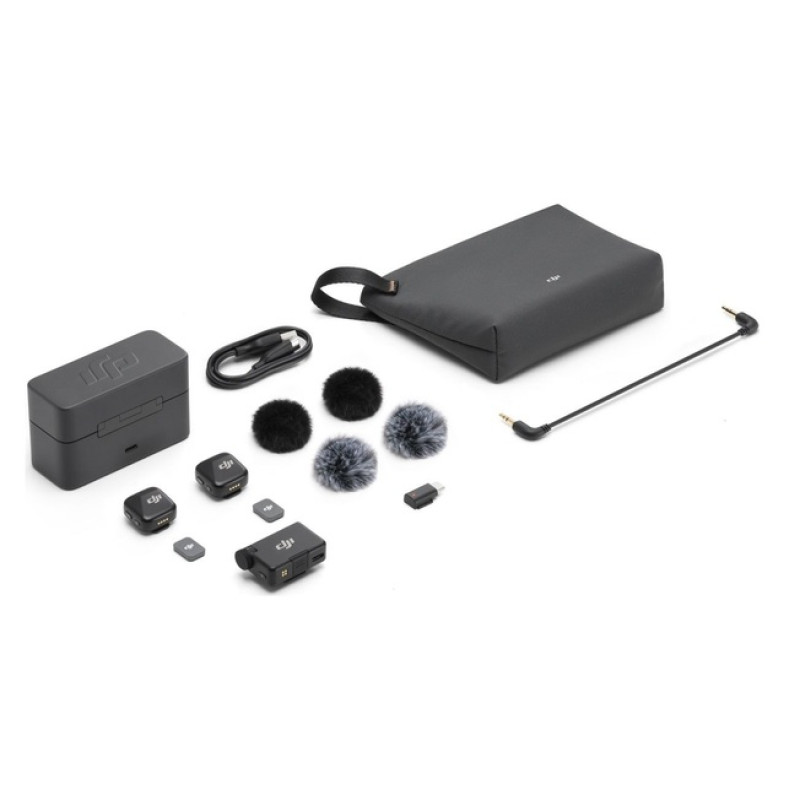 Бездротова мікрофонна система DJI Mic Mini (2TX +1RX + Зарядний кейс) (CP.RN.00000433.01)