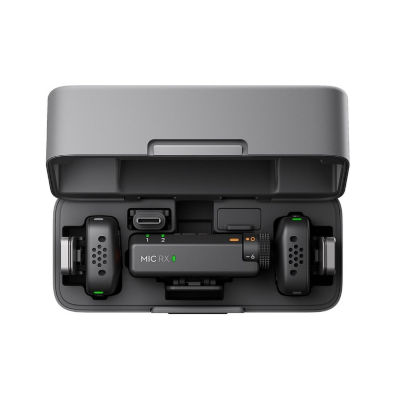 Бездротова мікрофонна система DJI Mic Mini (2TX +1RX + Зарядний кейс) (CP.RN.00000433.01)