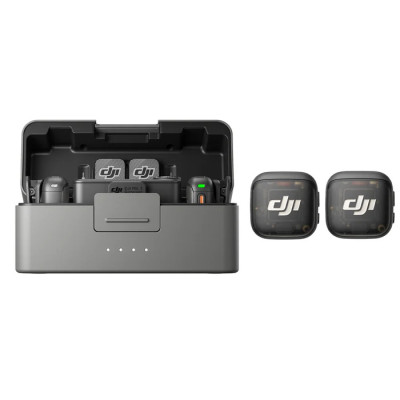 Бездротова мікрофонна система DJI Mic 3 (2TX +1RX + Зарядний кейс) (CP.RN.00000480.01) Бездротова мікрофонна система DJI Mic 3 (2TX +1RX + Зарядний кейс) (CP.RN.00000480.01)