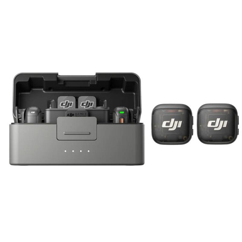 Бездротова мікрофонна система DJI Mic 3 (2TX +1RX + Зарядний кейс) (CP.RN.00000480.01)