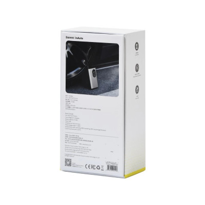 Автомобільний насос Baseus Energy Source Inflator Pump Tarnish (CRCQB02-0A) Автомобільний насос Baseus Energy Source Inflator Pump Tarnish (CRCQB02-0A)