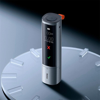 Алкотестер Baseus SafeJourney Pro Series Breathalyzer, Space Grey (CRCX060014)