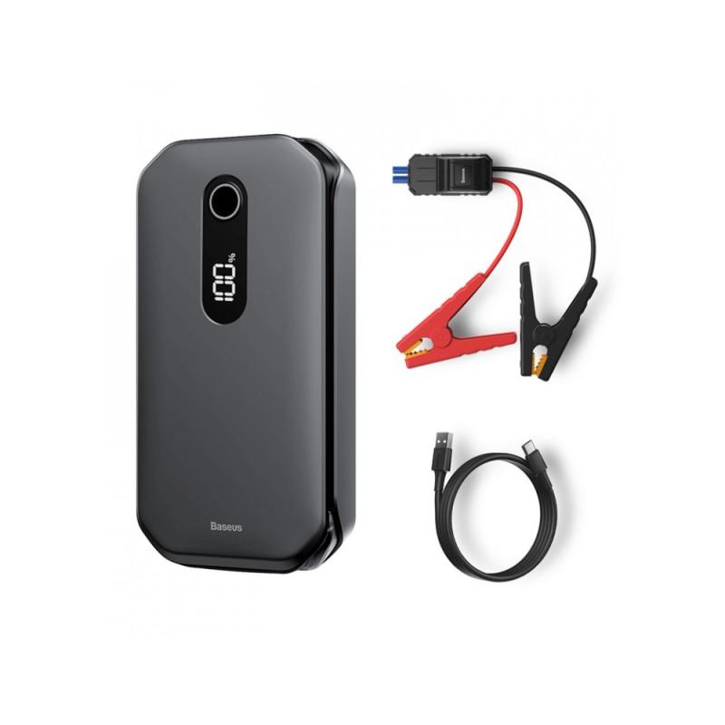 Автомобільний пуско-зарядний пристрій Baseus Super Energy Pro Car Jump Starter (12000mAh)  Black (CRJS03-01)