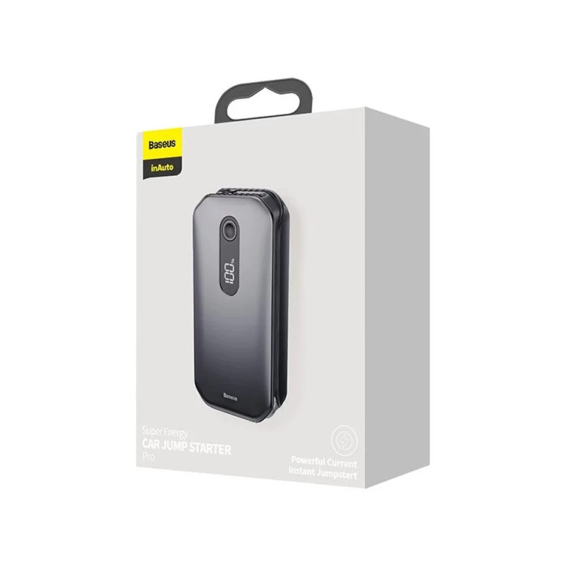 Автомобільний пуско-зарядний пристрій Baseus Super Energy Pro Car Jump Starter (12000mAh)  Black (CRJS03-01)