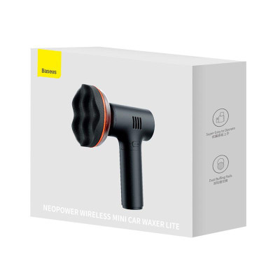 Пристрій для полірування автомобіля Baseus NeoPower Wireless Mini Car Waxer Lite, Black (CRLQ000001) Пристрій для полірування автомобіля Baseus NeoPower Wireless Mini Car Waxer Lite, Black (CRLQ000001)