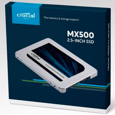 Накопичувач SSD Crucial MX500 500GB 2.5" SATAIII 3D NAND (CT500MX500SSD1)