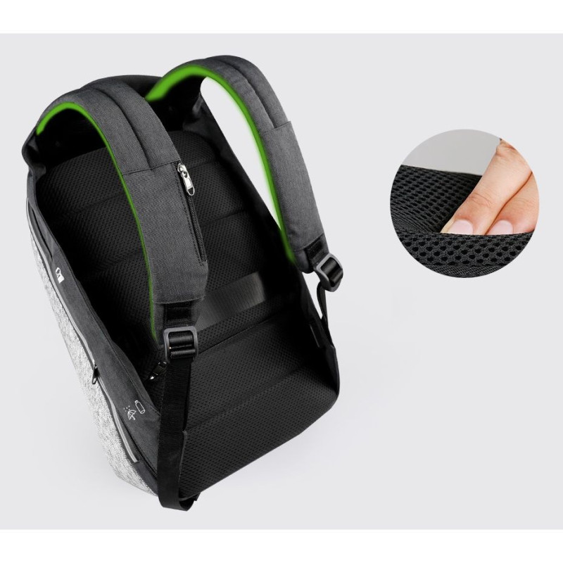 Рюкзак Tigernu D-83351 15.6" Black Grey (D-83351BlGr)