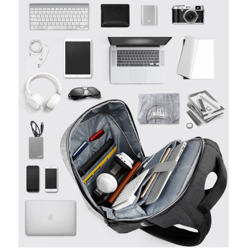 Рюкзак Tigernu D-83351 15.6" Black Grey (D-83351BlGr)