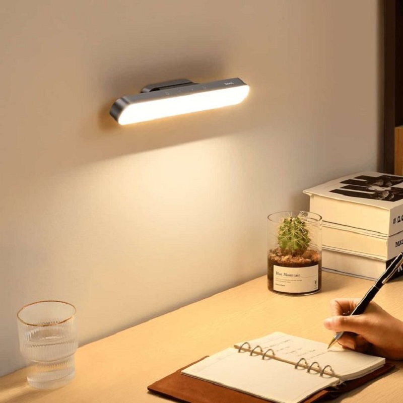 Світильник Baseus Magnetic Stepless Dimming Charging Desk Lamp Deep gray (DGXC-C0G)