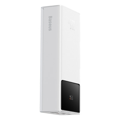 Зовнішній акумулятор Baseus EnerFill FP41 Power Bank 30000mAh 22.5W Moon White (E0027K01) Зовнішній акумулятор Baseus EnerFill FP41 Power Bank 30000mAh 22.5W Moon White (E0027K01)