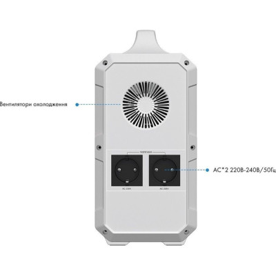 Портативна зарядна станція Bluetti EB240 (2400Wh) (EB240)