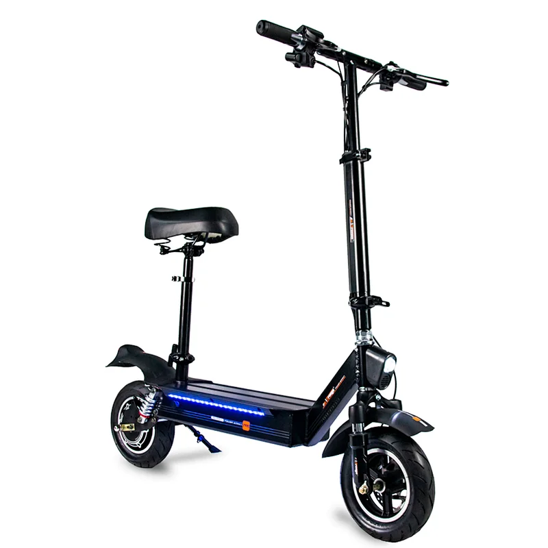Електросамокат Freego ES-10C 10" 500W, 10,4Ah, 40km, 40km/h, Black (ES-10C)