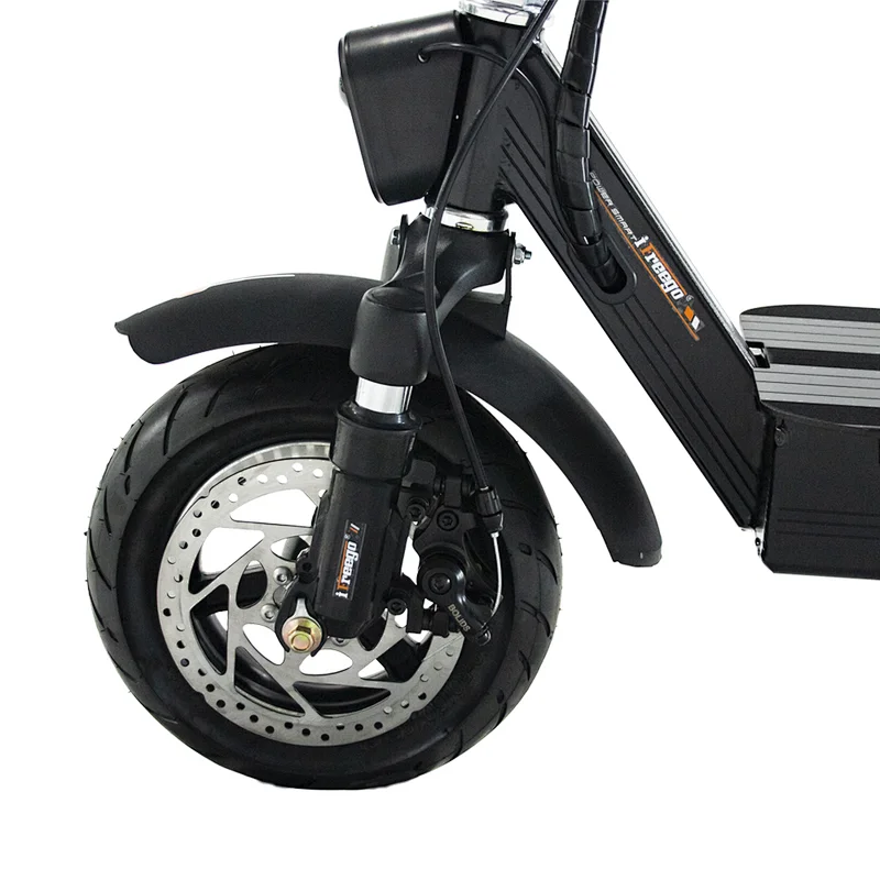 Електросамокат Freego ES-10C 10" 500W, 10,4Ah, 40km, 40km/h, Black (ES-10C)