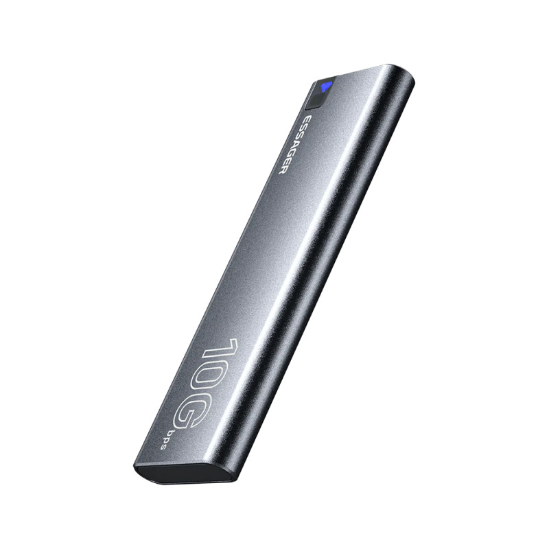 Зовнішня кишеня для накопичувача ESSAGER Starship dual protocol Hard Disk Box Grey (EYPSN-XJ0G-Z)