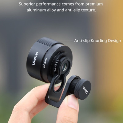 Об'єктив для телефону Ulanzi CL-004 8mm Fisheye lens (F007 ) (F007) Об'єктив для телефону Ulanzi CL-004 8mm Fisheye lens (F007 ) (F007)