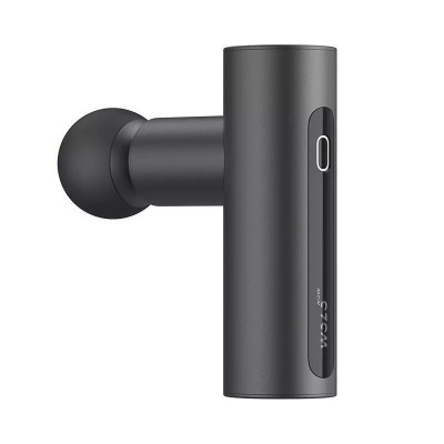 Перкусійний масажер Xiaomi WOLONOW Smart Five-speed Pocket Fascia Gun Youth Edition Black (FGMNR35)