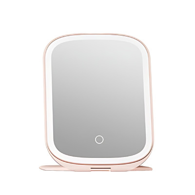 Дзеркало для макіяжу Xiaomi DOCO Cosmetic Mirror Portable with Lamp Flip version-Powder (FM002)