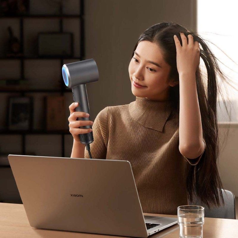 Фен Xiaomi Mijia High Speed Hair Dryer H501 Grey + (перехідник на EU розетку) (GSH501SST)