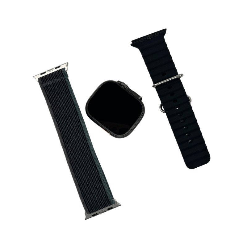 Смарт-годинник HK 10 Ultra 3 49mm. 260 mAh. IP67+Amoled All Black (HK10U3Black)