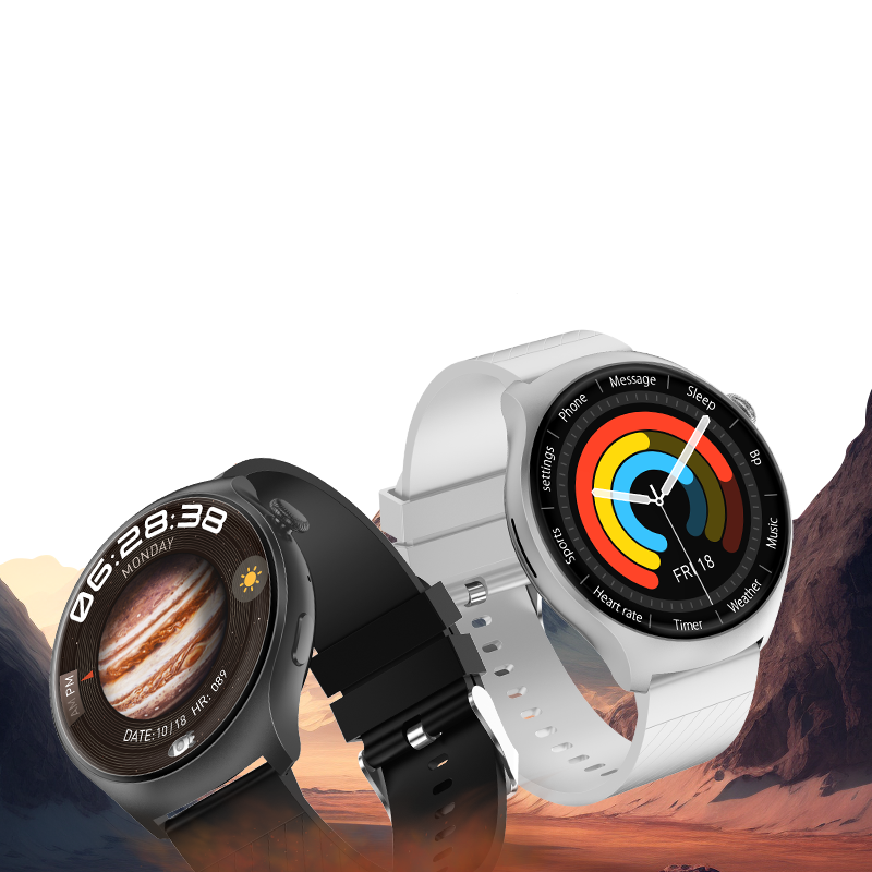 Смарт-годинник Howear Watch 4 Pro Amoled+IP67 Silver (HowearW4Silver)
