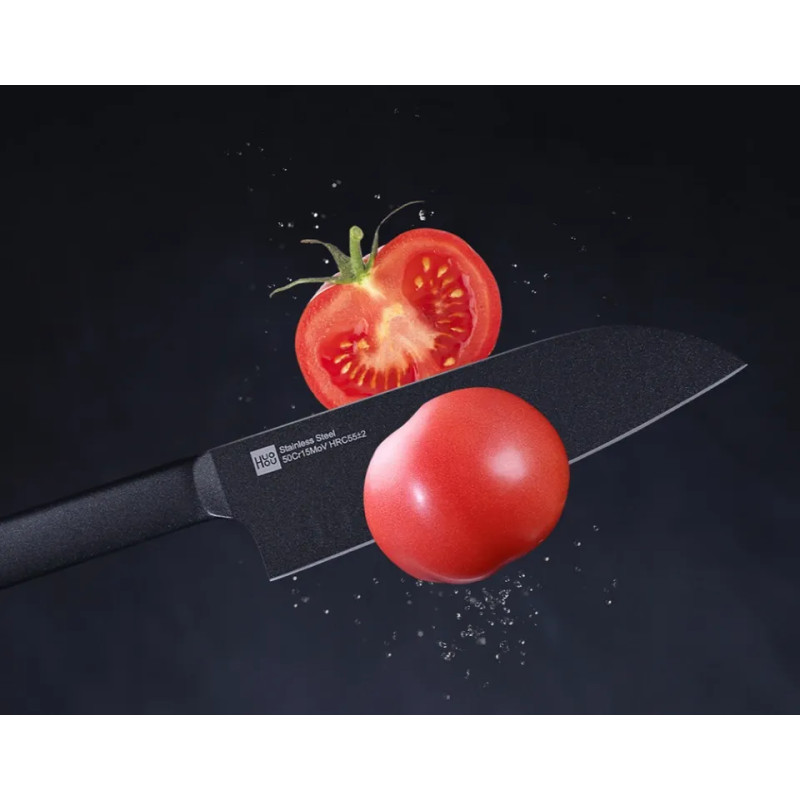 Набір ножів з 2 предметів Xiaomi HuoHou Heat Knife Set Black 2 pcs (HU0015)