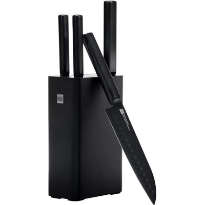 Набір ножів з 5 предметів Xiaomi HuoHou Set of Knives with Stand 5 in 1 (HU0076)