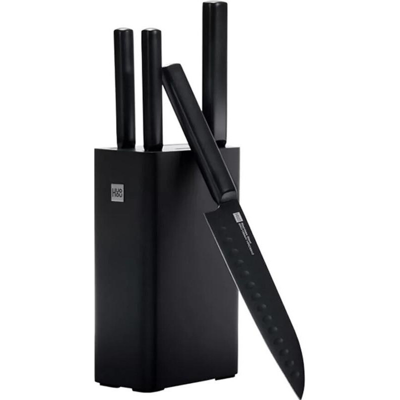 Набір ножів з 5 предметів Xiaomi HuoHou Set of Knives with Stand 5 in 1 (HU0076)