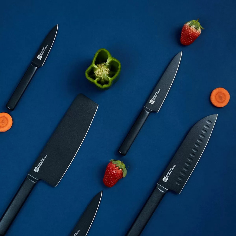 Набір ножів з 5 предметів Xiaomi HuoHou Set of Knives with Stand 5 in 1 (HU0076)