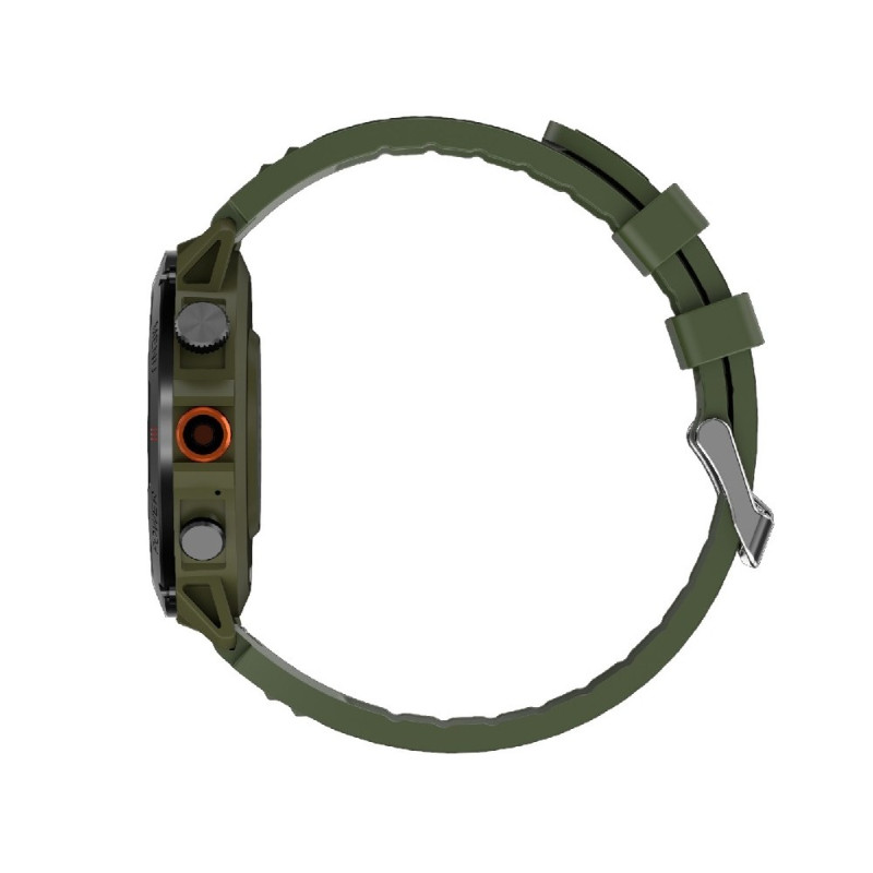 Смарт-годинник IWO X22 38mm. 330 mAh, IP68 Army Green (IWOX22AG)