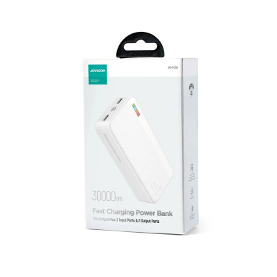 Зовнішній акумулятор Joyroom JR-T018 30000mAh White (JR-T018 White)