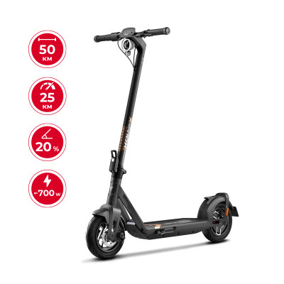 Електросамокат NIU KQi Air X Full Carbon UltraLight Gold 9,5", 350(700)W, 9,4Ah, 50km, 25km/h, 20%, App, 11,7 kg (KRT36EG2E11)