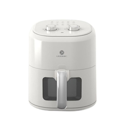 Мультипіч (аерофритюрниця) Xiaomi LIVEN Visual Oil Free Air Fry Pan 4.5L Visual Edition (Китайська вилка) (KZ-J4510)