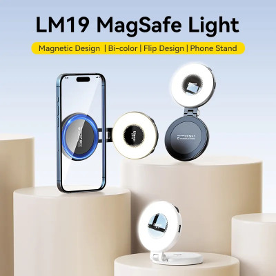 Світло для айфона магнітне Ulanzi LM19 Magsafe Fill Light Black (L049GBB1 LM19) (L049GBB1) Світло для айфона магнітне Ulanzi LM19 Magsafe Fill Light Black (L049GBB1 LM19) (L049GBB1)