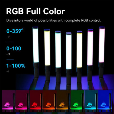 Відеосвітло Ulanzi VL360 RGB Led Light (L058GBB1 VL360 RGB) (L058GBB1) Відеосвітло Ulanzi VL360 RGB Led Light (L058GBB1 VL360 RGB) (L058GBB1)
