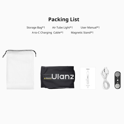 Відеосвітло Ulanzi UA20 20W Portable Air Tube Light (L110 UA20) (L110)