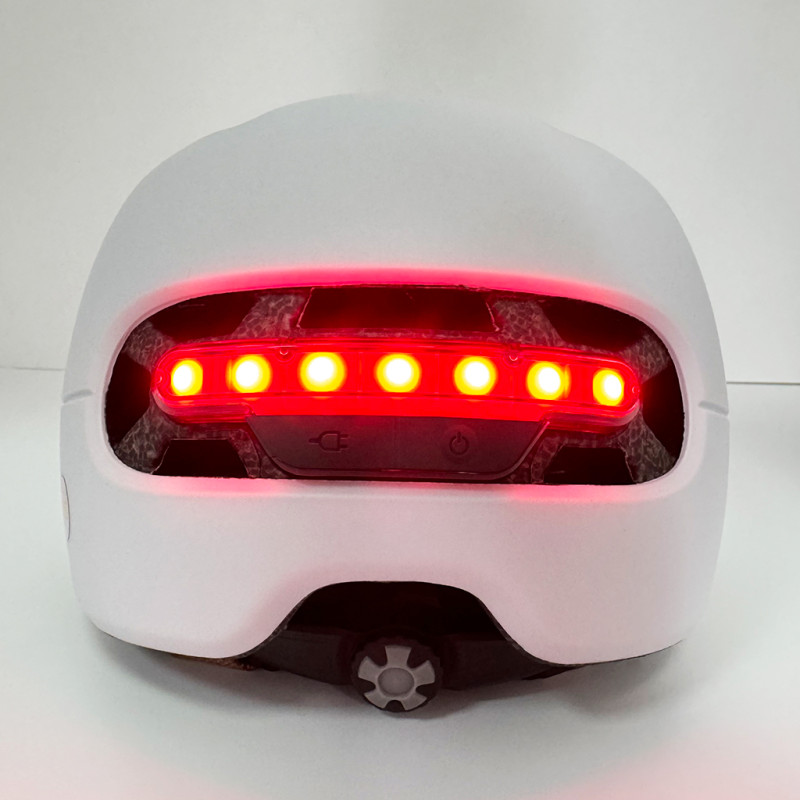 Захисний шолом Livall C20 (M) White (54-58см), сигнал стопів (LIV-000C20-4242)