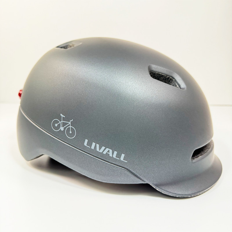 Захисний шолом Livall C20 (M) Midnight Black (54-58см), сигнал стопів (LIV-000C20-5242)