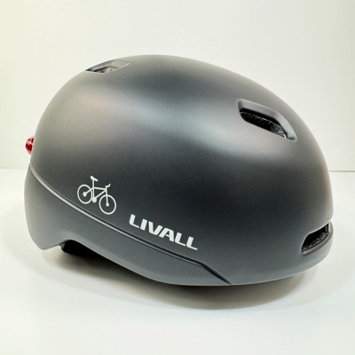 Захисний шолом Livall C21 (L) Midnight Black (57-61см), сигнал стопів (LIV-000C21-5341)