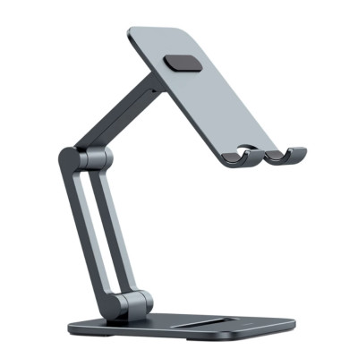 Тримач для мобiльного Baseus Desktop Biaxial Foldable Metal Stand (for Phones) Grey (LUSZ000013) Тримач для мобiльного Baseus Desktop Biaxial Foldable Metal Stand (for Phones) Grey (LUSZ000013)