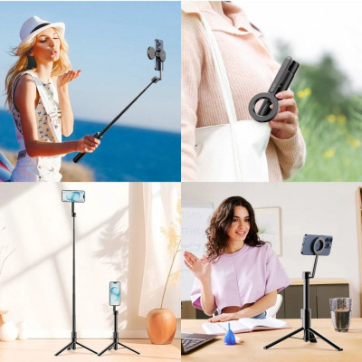 Селфі-монопод Ulanzi MG-003 Magnetic Selfie Stick Pro Black (M003B) Селфі-монопод Ulanzi MG-003 Magnetic Selfie Stick Pro Black (M003B)